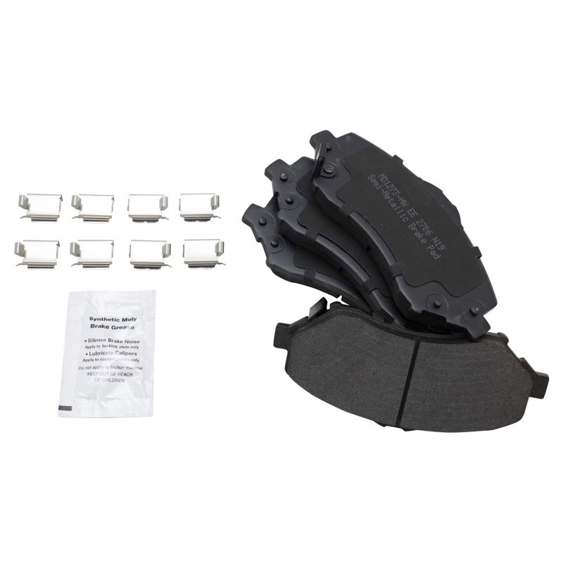 Front Semi Metallic Premium G Coated Brake Pad And Performance Rotor Kit Bka21317 For Chrysler Dodge Vw