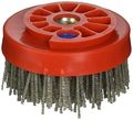 Toolocity Pab0036st 4-inch Adt Antiquing Brush With 5 8-11 Thread Snail Lock 36 Grit 