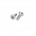 Uxcell M2x6mm 304 Stainless Steel Flat Head Torx Anti Theft Machine Screws 20pcs
