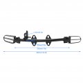 Footpegs Mount Bracket Pit Bike Pegs Steel Alloy Foot Peg Motorcycle Footrest For Crf50 50cc 70cc 110cc 125cc Black