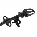 Footpegs Mount Bracket Pit Bike Pegs Steel Alloy Foot Peg Motorcycle Footrest For Crf50 50cc 70cc 110cc 125cc Black