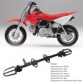 Footpegs Mount Bracket Pit Bike Pegs Steel Alloy Foot Peg Motorcycle Footrest For Crf50 50cc 70cc 110cc 125cc Black