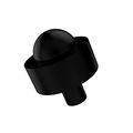 Allied Brass 101a-bkm 1-1 2-inch Cabinet Knob Matte Black 