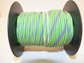 Light Green Violet Striped 18 Ga Gauge Awg Gxl Wire 100 Spool For Automotive Truck Motorcycle Rv General Purpose Copper 94 O D 