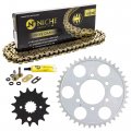 Niche Drive Sprocket Chain Combo For Suzuki Gsxr750 Front 15 Rear 42 Tooth 530vm-x X-ring 108 Links