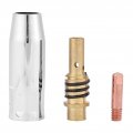 Chicago Electric Welder Parts Boxwizard 030 Welding Tip 11pcs Nozzles Contact Tips Holders Mig Consumable Accessory Fit For