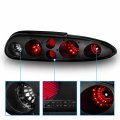 Amerilite Black Smoke Replacement Brake Taillights Set For Chevy Camaro Passenger And Driver Side