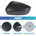 Front Left View Mirror Cover Trim Exterior Rear Shell Fit For Mazda 3 Axela M3 2017-2019 Abs Gray 1 Pcs