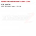 Amber Red For 2016-2022 Mazda Mx-5 Miata Nd Front Rear Bumper Led Side Marker Light Lamps Clear Lens Driver Passenger Left