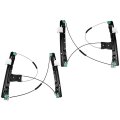 A-premium Electric Power Window Regulator Without Motor Compatible With Jaguar Xj 2010-2019 Xjr 2014-2016 Sedan Rear Left And