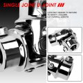 Universal 3 2 Inches Length8 Degree Working Angel Single Steering Shaft U Joint 4 36 Spline X 3 Dd Stainless Steel