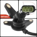 A-premium 3-pc Engine Camshaft Crankshaft Position Sensors Compatible With Kia Sportage 1995-2002 2 0l Dohc Repalce 0k01318131b