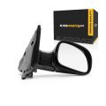 Passenger Side Manual View Door Mirror For Dodge Caravan 2001 2007 Black Outside Rear 4894410aa 4894410ae Ch1321203