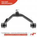 A-premium Front Upper Control Arm And Ball Joint Assembly Compatible With Ford F-150 F-250 Heritage Expedition Lincoln