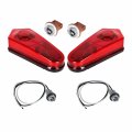 Rear Tail Lights Brake Lamps Cover Replacement For Polaris Sportsman 2009-2020 