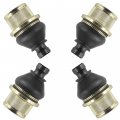 Caltric 4 Ball Joints Upper And Lower Set For Arctic Cat 454 Bearcat 2x4 4x4 1996 1997 1998