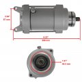Starter For Yamaha Virago Xv920 Xv920r 1981 1982 1983 Model Kvtr-9296
