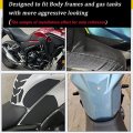Midimttop Pvc Motorcycle Anti-slip Tank Pads Sticker Side Gas Knee Grip Traction For Yamaha Yzf-r6 Yzf R6 Yzfr6 1999 2000 2001
