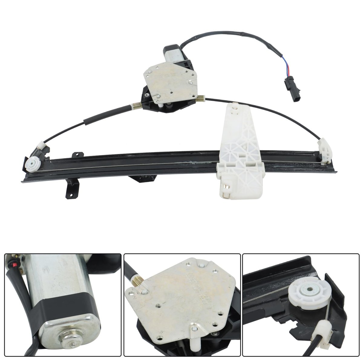Electric Window Regulator With Motor Right Front For Grand Cherokee 1999 2000 Replacement 741 553 High Strength Iron Power