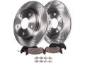 Rear Ceramic Brake Pad And Rotor Kit For 2011-2020 Toyota Sienna