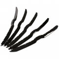 Hecasa Front Grille Trim Cover Compatible With 2019-2022 Ram 1500 Pickup Big Horn Laramie Lone Star Grill Snap On Overlay 5pcs