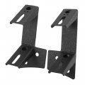 X Autohaux 1 Set Windshield Hinge Dual A Pillar Work Light Mount Brackets For Jeep Wrangler Jk 07-17