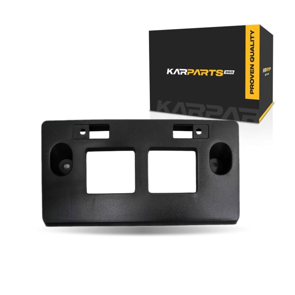 Front License Plate Bracket For Infiniti Qx60 2022 2023 2024 2025 Replacement In1068115 And 962106sa0e Black Plastic Standard