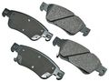 Act1287 Ceramic Disc Brake Pad Kit For Trucks Front Position Grey Color 