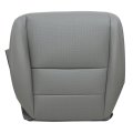 Driver Bottom Perforated Leather Seat Cover Gray For Acura Tl 2005 2006 2007 2008 