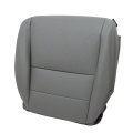 Driver Bottom Perforated Leather Seat Cover Gray For Acura Tl 2005 2006 2007 2008