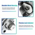 X Autohaux 1 Set Door Lock Cylinder Kit With 2 Keys For Honda Accord 2008-2012 Lh Front Left Driver Side Tumbler Key