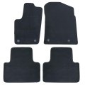 Velour Floor Mats For Jeep Grand Cherokee 2011 2020 Custom Fit Black Carpet Liners Anti Slip All Season Full Set Front And Rear 