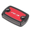 Gzyf Front Brake Fluid Reservoir Cap Cover For Yamaha R25 R3 2015 2016