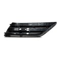 Fog Light Cover For Honda Pilot 2016 2017 2018 Driver Side Outer Grille Bezel Textured Black With Parking Aid Sensor Holes 