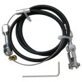 36in Throttle Cable For Chevy Ls Ls1 4 8l 5 3l 7l 6 0l Engines Stainless Steel Accelerator With 48in Wire And Black Housing 