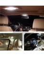 Uxcell 10pcs White Led Map Dome Light Bulb Lamp Interior Package Kit For Honda Civic 2006-2012