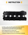 Engine Valve Cover Gasket Replacement Fit For Volkswagen Golf 2 5l010-2014 For Jetta 2 2005-2014 Kit