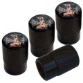 Tricktoppers Vivid Black Anodized Billet Aluminum Tire Wheel Valve Stem Dt Caps For Cars Trucks Trailers Suv S Rv S Motorcycles 
