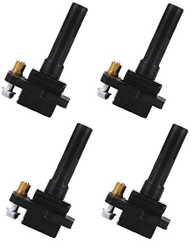 Ena Set Of 4 Ignition Coil Pack For Subaru 2002 2003 2004 2005 Impreza Wrx 2 0l H4 Replacement Ej205 C1401 Uf480