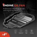 A-premium Lower Engine Oil Pan Sump With Drain Plug Compatible Nissan Altima 2014-2018 Rogue 2 5l Gas