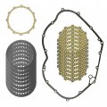Caltric Clutch Friction Steel Plates And Gasket Kit Compatible With Yamaha Stryker Xvs13c 2012 2013 2014 2015 2016 2017