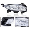 Front Bumper Fog Light Assembly For Sonata 2011 2012 2013 Clear Lens Driving Lamps W 881 27w Bulbs Pair 92201-3q000 92202-3q000