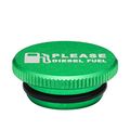Billet Aluminum Green Fuel Cap For Dodge Ram Cummins With Magnetic 2013-2017 Auto Parts