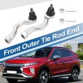 2pcs Front Outer Tie Rod Ends Kit Suspension Steering End For Mitsubishi Montero 2001-2006 Drag Link No Es800448 Es800447