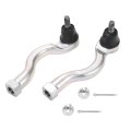 2pcs Front Outer Tie Rod Ends Kit Suspension Steering End For Mitsubishi Montero 2001-2006 Drag Link No Es800448 Es800447 