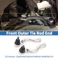 2pcs Front Outer Tie Rod Ends Kit Suspension Steering End For Mitsubishi Montero 2001-2006 Drag Link No Es800448 Es800447