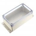 192 X 95 68mm Electronic Waterproof Ip65 Sealed Abs Plastic Diy Junction Box Enclosure Case Clear 