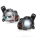 Fog Lights For 2016 2023 Mazda Cx 9 5 2017 3 And 6 Clear Lens Led Bumper Lamps Pair Mo 4610 Replacement