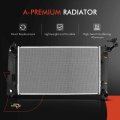 A-premium Engine Coolant Radiator Assembly With Transmission Oil Cooler Compatible Toyota Corolla Matrix Pontiac Vibe 2003 2004