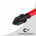 Impact Tough Ph2 Phillips Screwdriver Bit Set 50 Pack 2 In Insert Driver Powers With 1 Magnetic Bit Holder S2 Alloy Steel 4 Hex